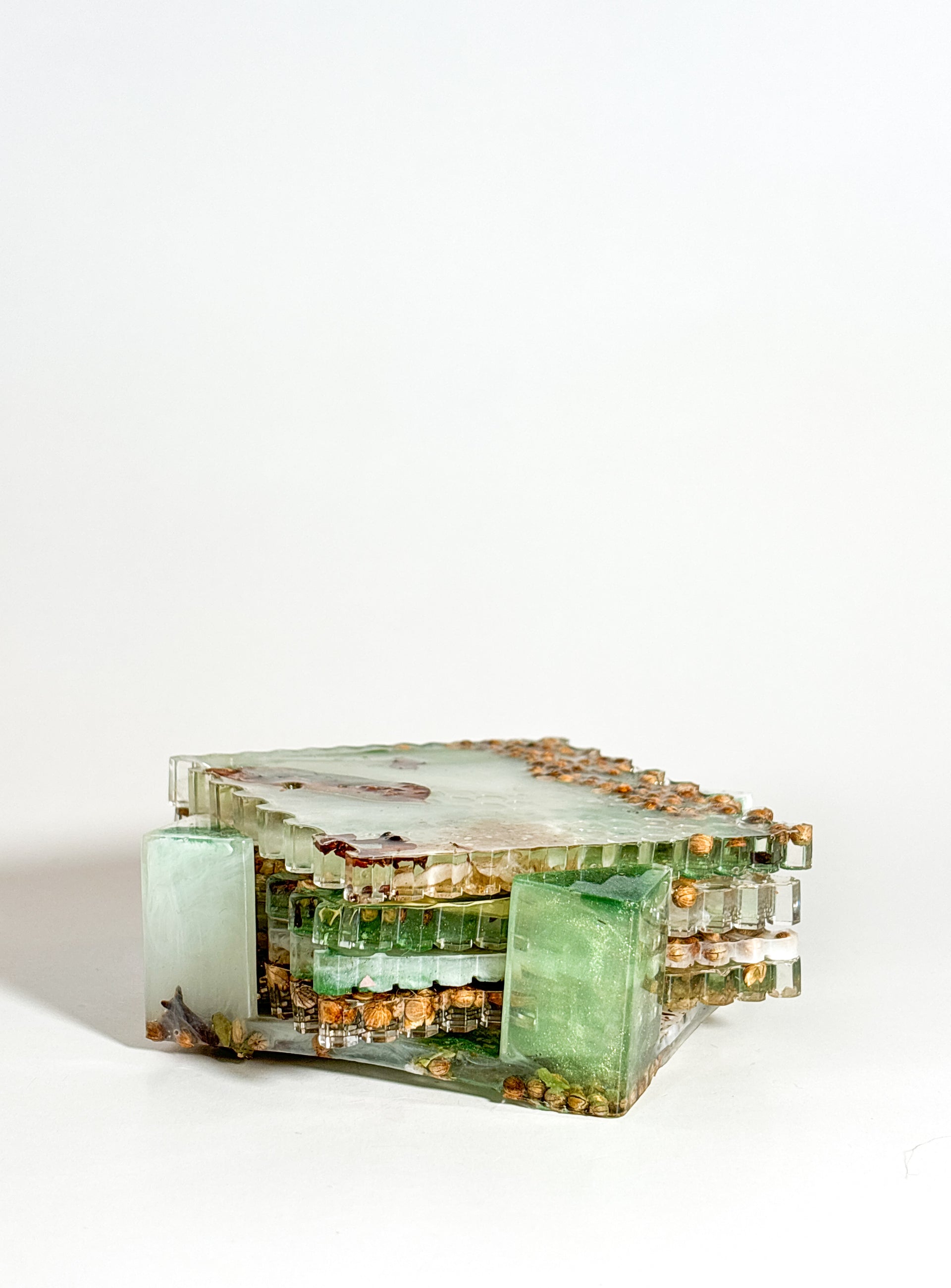 Posavasos Aura de Mesa Cuadrado